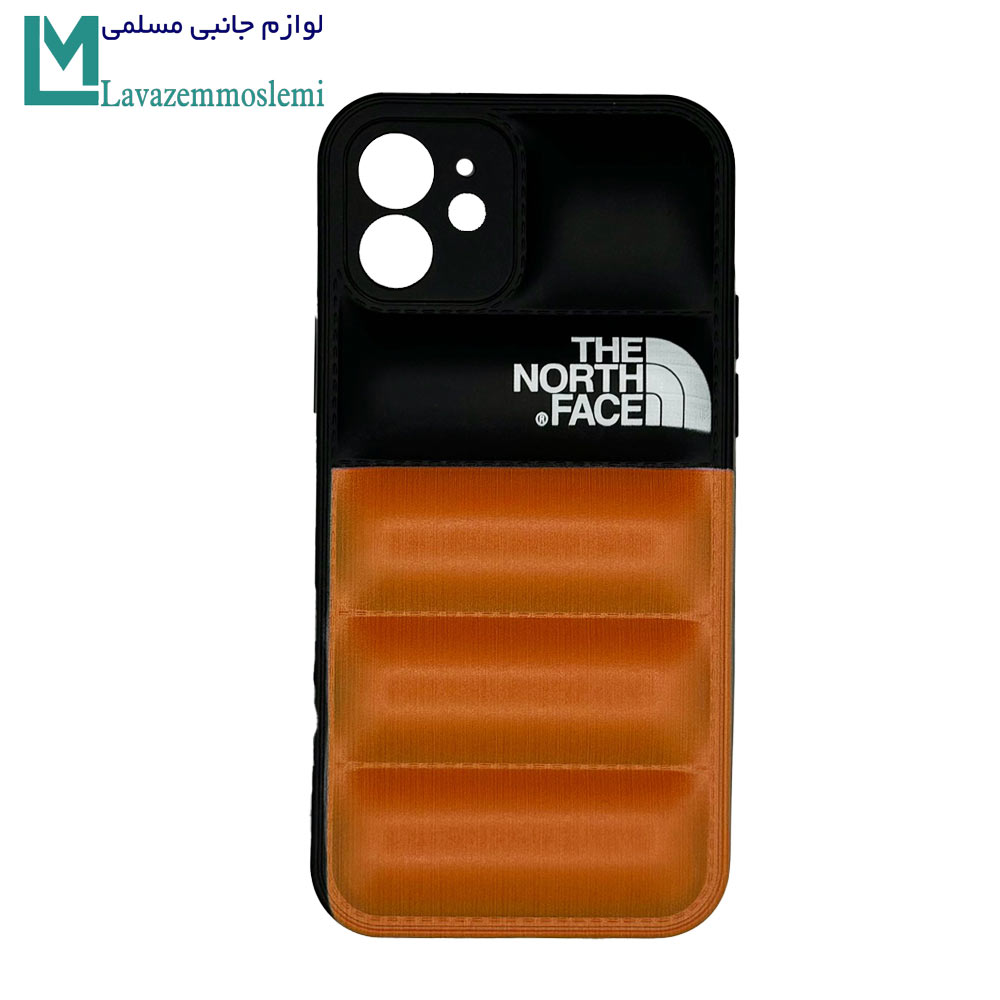 گارد پافری دو رنگ north face گوشی آیفون 12