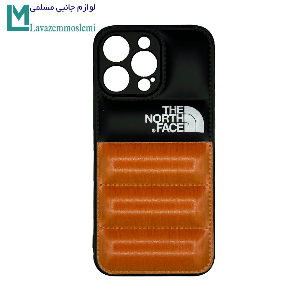 گارد پافری دو رنگ north face گوشی آیفون 15promax