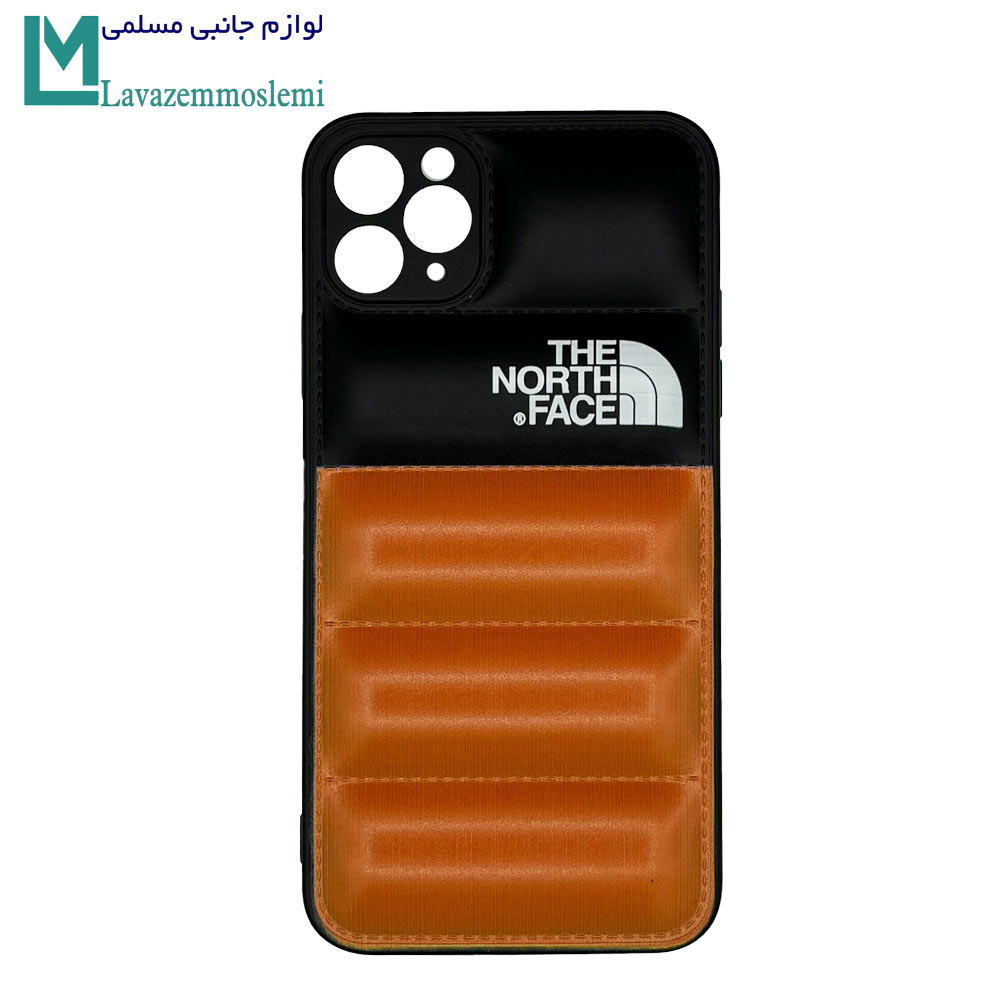 گارد پافری دو رنگ north face گوشی آیفون 11پرومکس