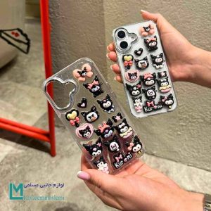 قاب گوشی دخترانه عروسکی کرومی