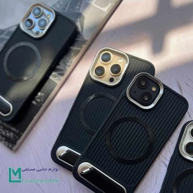 گارد آیفون Case Pro Q series | مگ سیف و استندشو C1613 - لوازم جانبی مسلمی گارد آیفون Case Pro Q series مگ سیف و استندشو