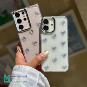 قاب گوشی پروانه رنگی شاین دار
