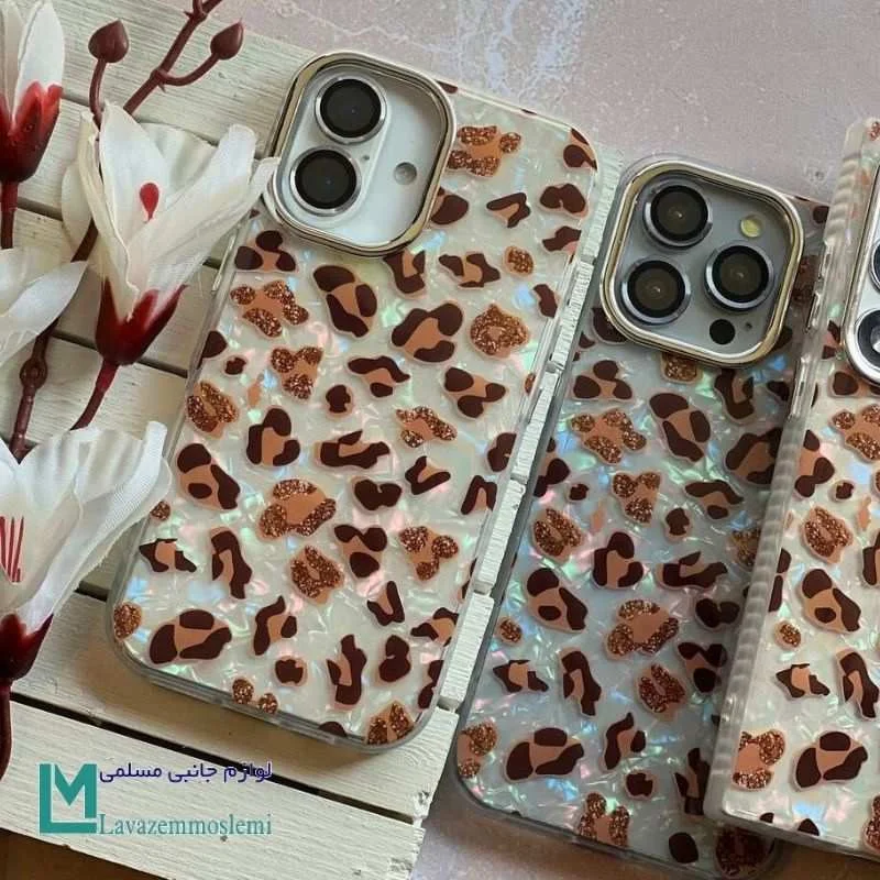 قاب گوشی پلنگی ماربل