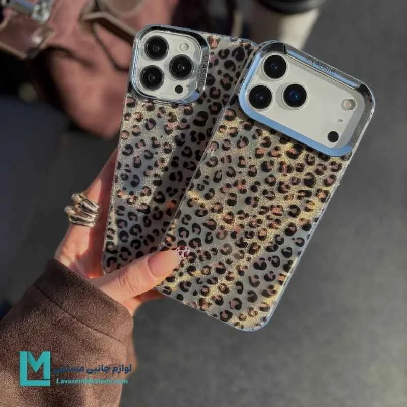 کاور گوشی پلنگی لنز کلاسیک