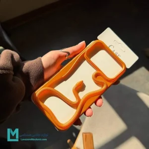 قاب آیفون 17مدل Snake Orange