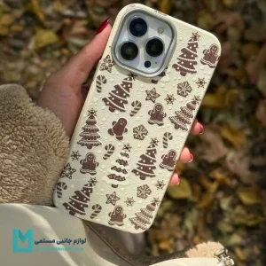 قاب گوشی فانتزی Masa brown mod طرح کریسمس