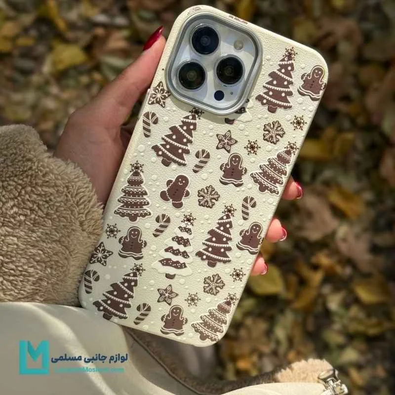 قاب گوشی فانتزی Masa brown mod طرح کریسمس