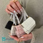 کاور ایرپاد شنل شاین دار رنگی با بند مرواریدی