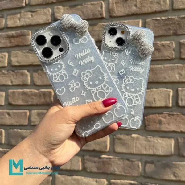 کاور فانتزی آیفون مدل هلو کیتی کد C3052 | لوازم جانبی مسلمی