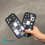 قاب فانتزی آیفون طرح Black & Heart