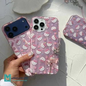 قاب گوشی فانتزی کیتی آویزدار