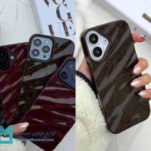 قاب گوشی Wave chrome & cherry & espresso کد C3153 | لوازم جانبی مسلمی - لوازم جانبی مسلمی Wave chrome & cherry & espresso