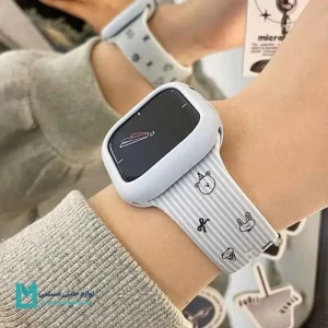 بند اپل واچ سیلیکونی طرح‌ پت لاین