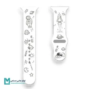 بند اپل واچ سیلیکونی اسپیس کد W1007 | لوازم جانبی مسلمی
