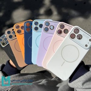 قاب گوشی سيليكني لنز مگسيف دار