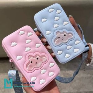 کیف سیلیکونی طرح ابر