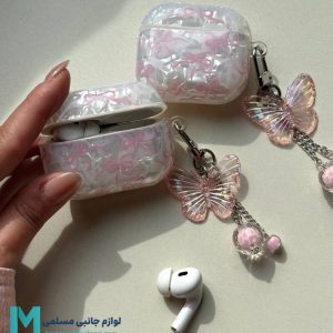 ایرپاد یخی پاپیونی بهمراه آویز