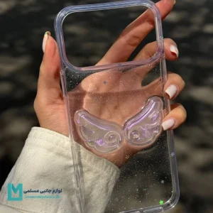 قاب گوشی دخترانه بال فرشته اکلیلی