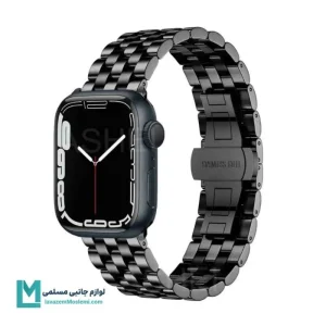 بند اپل واچ رولکسی 5بید مات کد W1021 | لوازم جانبی مسلمی