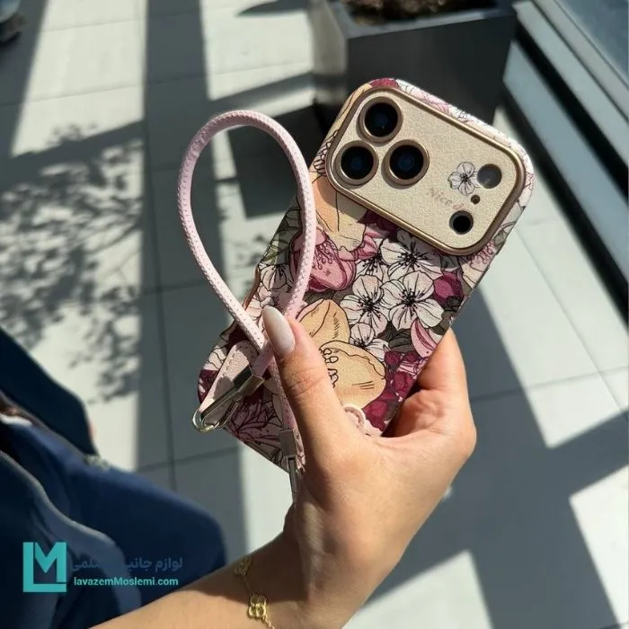 قاب گوشی دخترانه طرح گل