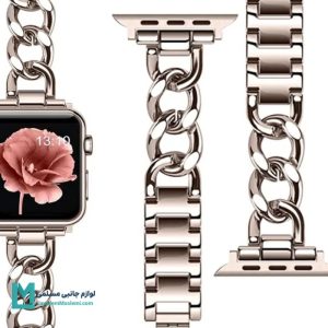 بند اپل واچ کارتیر تک زنجیر کد W1059 | لوازم جانبی مسلمی - لوازم جانبی مسلمی بند اپل واچ