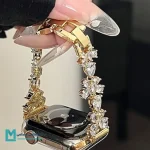 بند دیاموند گل و پروانه