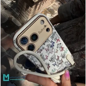قاب فانتزی طرح colors full butterfly کد C3368 | لوازم جانبی مسلمی