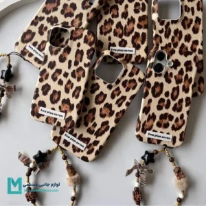 کاور گوشی چرمی پلنگی
