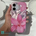 کاور دحترانه لیلیوم صورتی کد C3507 | لوازم جانبی مسلمی