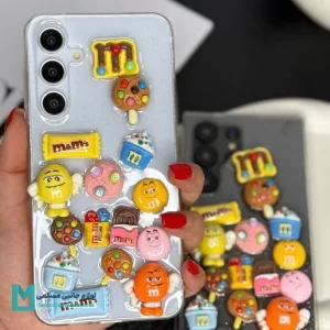 قاب فانتزی m&m برجسته کد C3439 | لوازم جانبی مسلمی