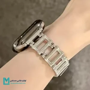 بند اپل واچ استیل نردبانی کد W1046 | لوازم جانبی مسلمی