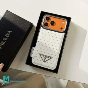 قاب گوشی شیک طرح leather prada diamond کد C3377 | لوازم جانبی مسلمی