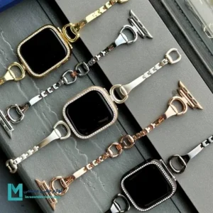 خرید بند اپل واچ طرح النگویی کره ای