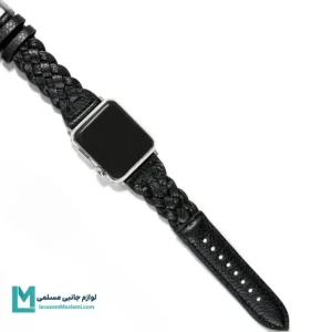 بند اپل واچ چرم حصیری کد W1166 | لوازم جانبی مسلمی