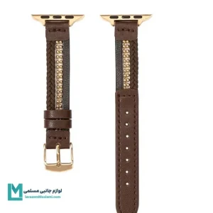 بند اپل واچ چرم سلین 2 کد W1143 | لوازم جانبی مسلمی