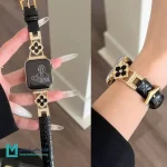بند اپل واچ طرح گل