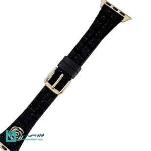 بند اپل واچ چرم گل شنل کد W1155 | لوازم جانبی مسلمی