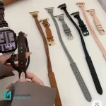 بند اپل واچ چرم هرمس رپ دو دور کد W1160 | لوازم جانبی مسلمی
