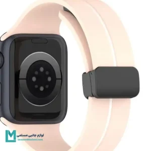 بند اپل واچ سیلیکونی مگنتی تک خط کد W1216 | لوازم جانبی مسلمی