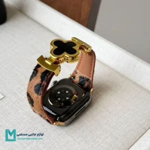 بند اپل واچ طرح پلنگی
