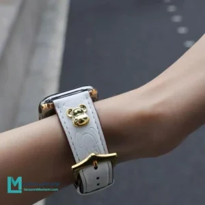 بند اپل واچ چرم لویی کووس کد W1127 | لوازم جانبی مسلمی