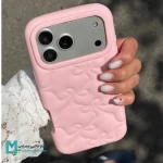قاب گوشی دخترانه پاپيون سیلیکونی مينيمال کد C3631 | لوازم جانبی مسلمی