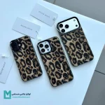 قاب گوشی سوکول پلنگی قهوه‌ای کد C3527 | لوازم جانبی مسلمی