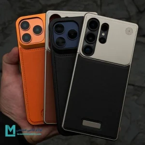 قاب گوشی چرم سوپر آلومينيوم کد C3603 | لوازم جانبی مسلمی
