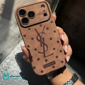 قاب گوشی شیک ysl موکا مونگرام