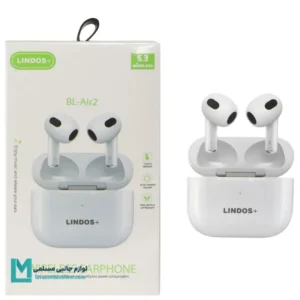 ایرفون بی سیم +Lindos مدل BL-Air2 - سفید کد EV1002 | لوازم جانبی مسلمی