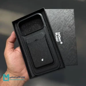 قاب گوشی چرمی Mont blank کد C3747 | لوازم جانبی مسلمی