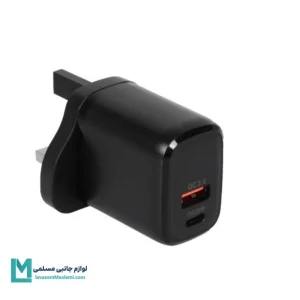 شارژر دیواری ۲۰ وات نیتو NTC145 دو پورت PD و QC3.0 با کابل Type-C کد CH1219 | لوازم جانبی مسلمی