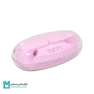 هندزفری بی سیم تسکو با قابلیت ENC مدل TH 6310 TWS صورتی کد EV1015 | لوازم جانبی مسلمی