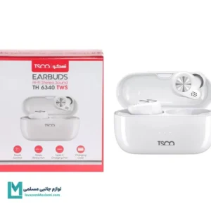 هندزفری بی سیم تسکو مدل TH 6340 TWS - سفید کد EV1010 | لوازم جانبی مسلمی